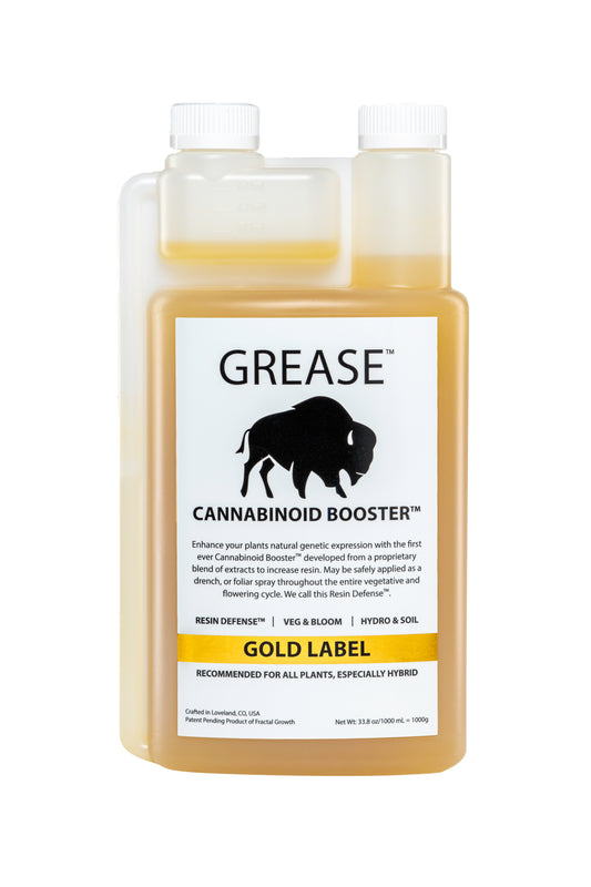  Grease Gold Label, Grease Nutrients, Grow With Greas